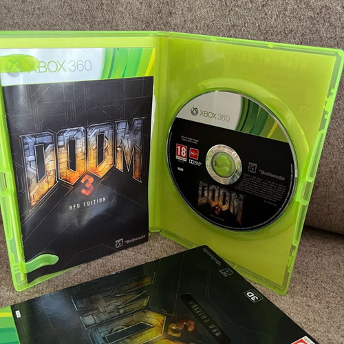 Doom 3 DFG Edition for Xbox 360 like new, collectible