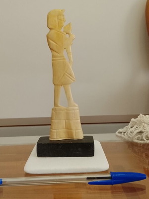 Egyptian Pharaoh decorative figurine used