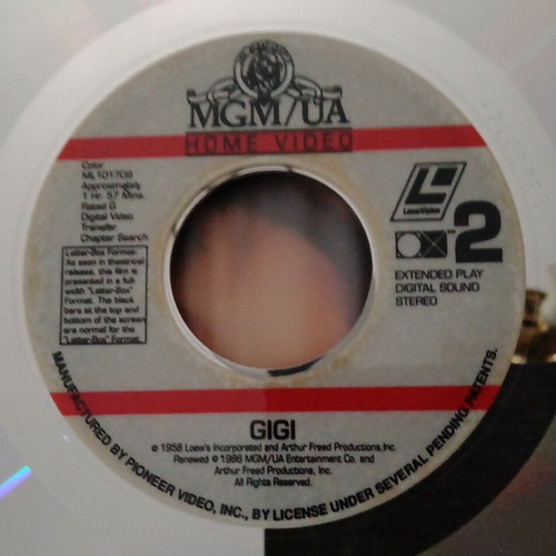 Gigi 1958 musical like new