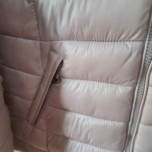 Women's jacket new, double face, size XL, purple lilac