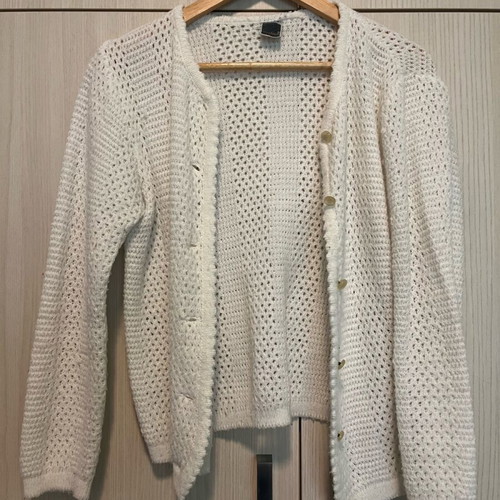 Vintage knitted cardigan used, no size, small/medium
