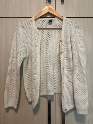 Vintage knitted cardigan used, no size, small/medium