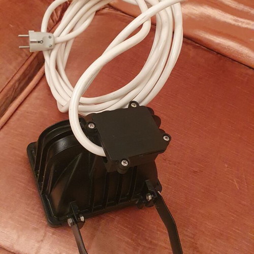 Halogen Floodlight 500W IP54 with Cable and Plug