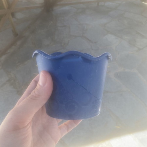 Beach bucket, blue