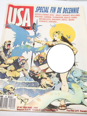 USA Magazine 44 употребявано чуждоезично комикс списание 1989