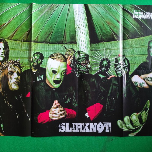 Αφίσα Slipknot Metal Hammer 75 × 55 εκ. σαν καινούργιο