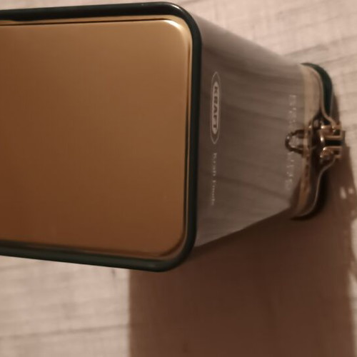 Jacobs collectible and functional metal coffee tin