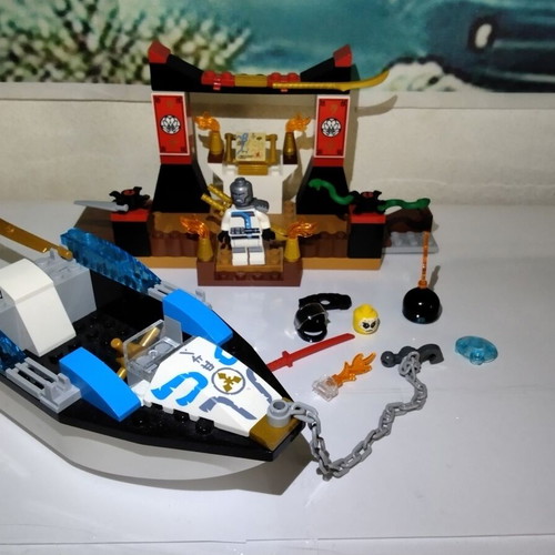 LEGO Juniors Ninjago 10755 Zane's Boat Pursuit set, missing parts