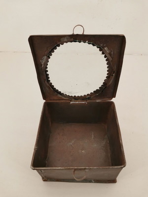 Metal watch case used