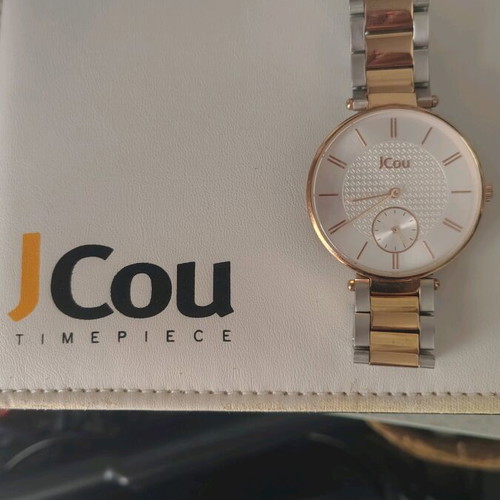 Jcou ρολόι γυναικείο μεταχειρισμένο, ασημί