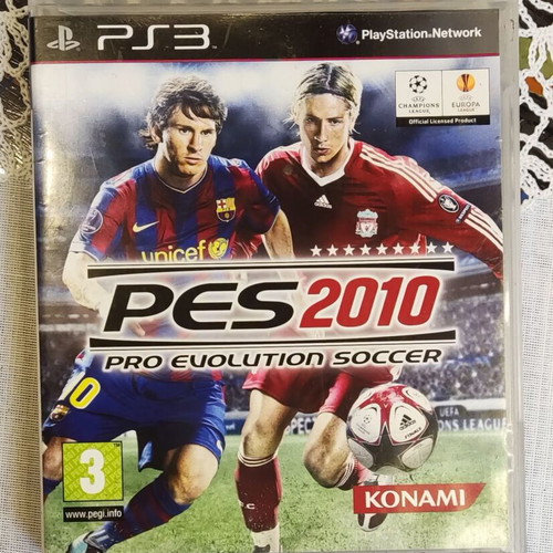 Pro Evolution Soccer 2010 PlayStation 3 game used