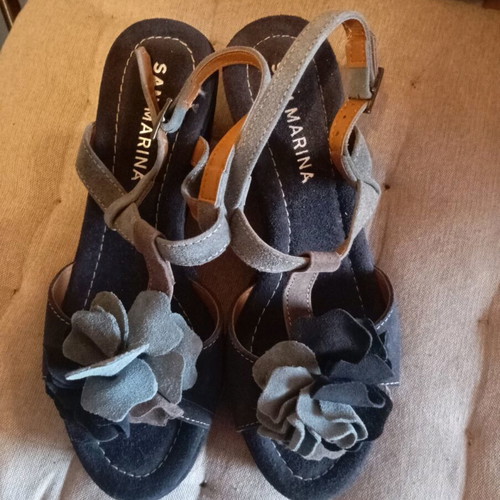 San Marina sandals new, size 38, blue