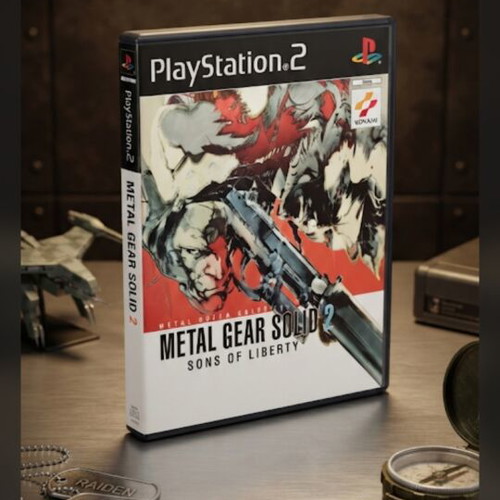 Metal Gear Solid 2 Sons of Liberty PS2 game used