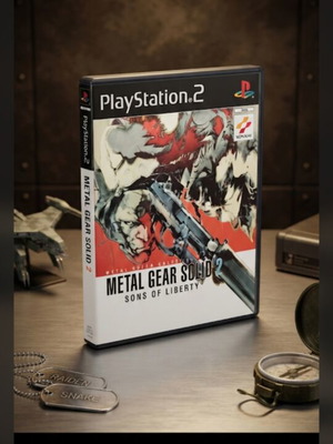 Metal Gear Solid 2 Sons of Liberty παιχνίδι μεταχειρισμένο για PS2