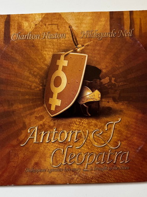 Antony and Cleopatra DVD με πρωταγωνιστή τον Charlton Heston