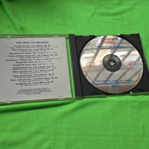 The Best Of Brahms CD like new