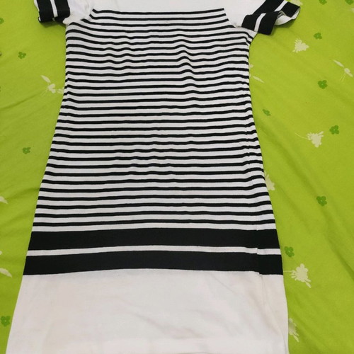 Zara striped classic dress size 12 with box in very good condition