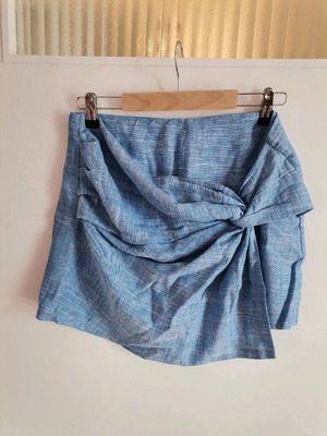 Stradivarius blue medium shorts like new