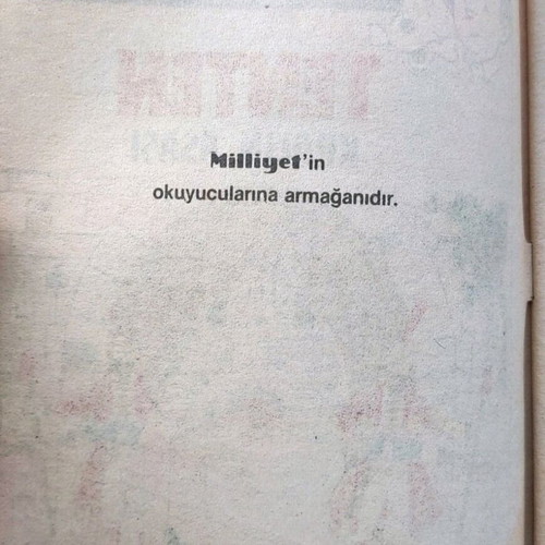 Comics The Adventures of Tintin The Scepter of Ottokar used, Turkish edition 1989