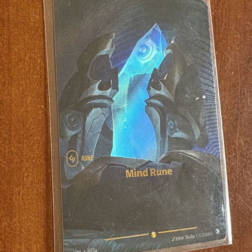 Riftbound Chaos Rune and Mind Rune cards, alternate art