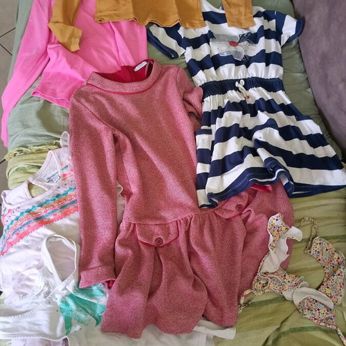 Girls' clothes for 9-10 years mayoral and orchestra, 8 pieces, like new