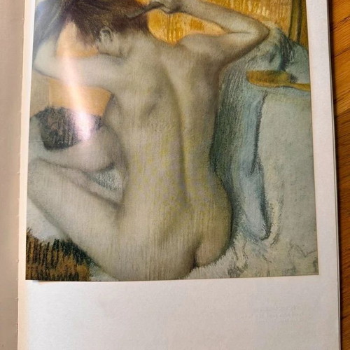 Edgar Degas book like new, Aurora Arts edition, 1982