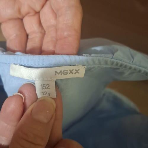 Mexx sleeveless blouse for girls like new, size 152 cm, blue