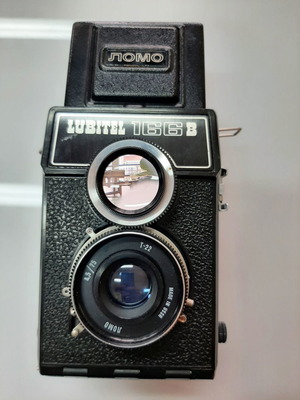 Vintage κάμερα Lubitel 166B Lomo μεταχειρισμένη με φακό T-22 4,5/75