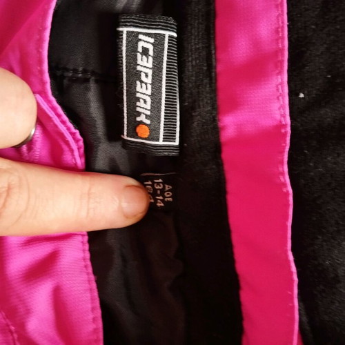 Icepeak wintersports pants used, teen size 13-14 years