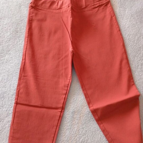Women's coral pants new, size S