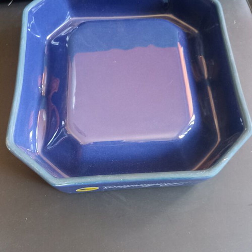 Ballantine's Go Play Vintage Ceramic Ashtray like new