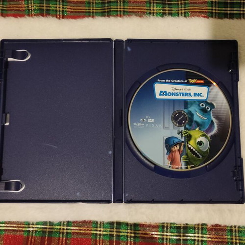 Monsters Inc Disney DVD like new, dubbed
