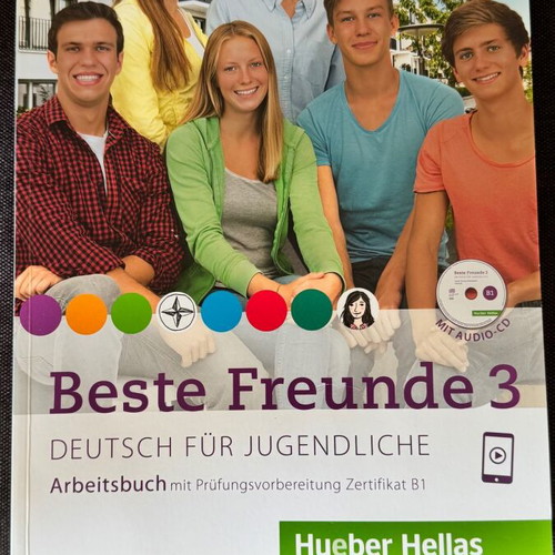 German books B1 and A2 like new, set of 3 pieces