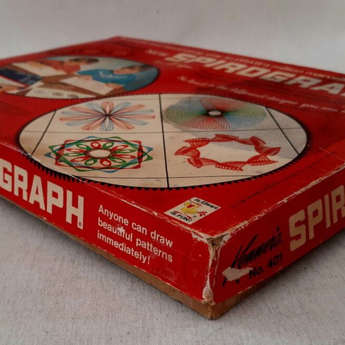 Kenner Spirograph used vintage toy set