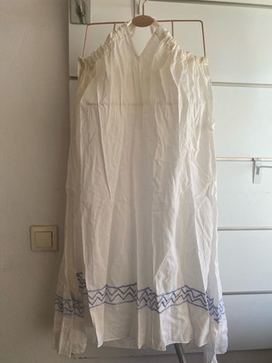 Beach dress new, white, one size