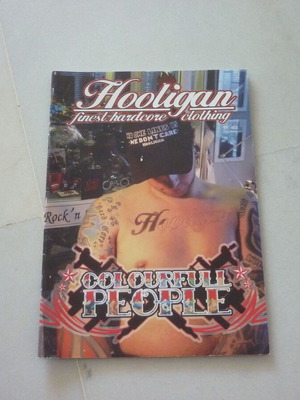 Hooligan Finest Hardcore Clothing Colourful People Football Catalog used