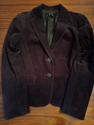 Corduroy jacket Zara Basic like new, brown