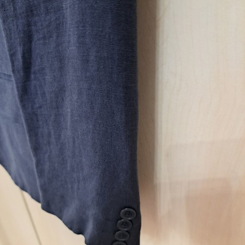 Linen men's suit new, blue, NO NAME brand