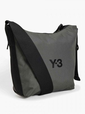 Y-3 Yohji Yamamoto × adidas Cordura τσάντα crossbody, γκρι