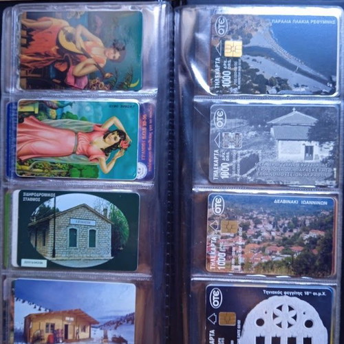 Phone cards like new, set of 48 in album 1