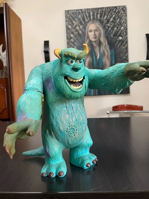Φιγούρα Σάλι μεταχειρισμένη, 27εκ, Monsters Inc Disney Pixar