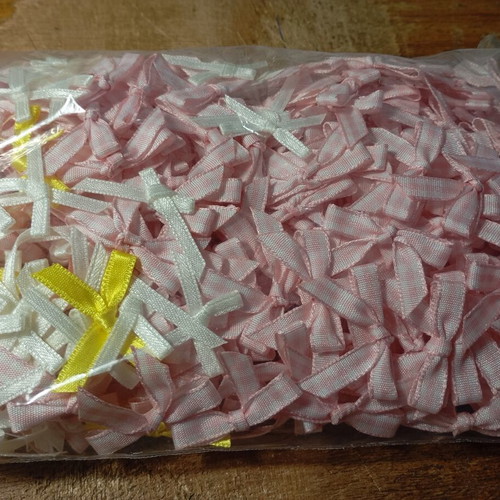 Fabric bows new, 1 pack
