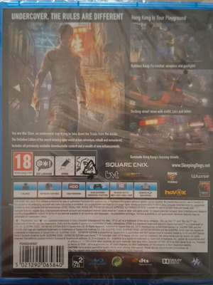 Sleeping Dogs Definitive Edition PS4 game new