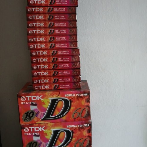 TDK audio cassettes sealed, new, pack of 10