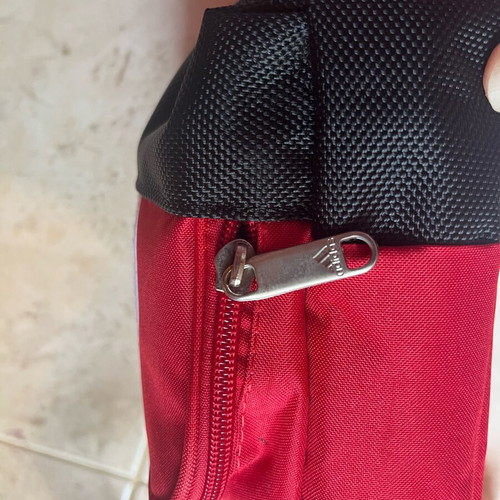 Bag-All crossbody shoulder bag like new, black and red