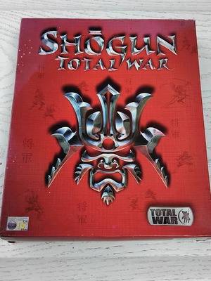 Shogun Total War PC used, box only without game