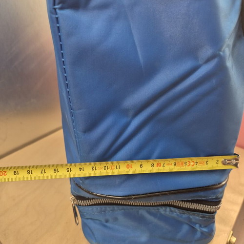 Insulated Cooler Bag 2-Compartment Blue like new, portable 35x25x15 cm