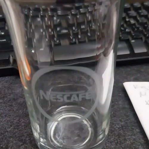 Ποτήρια Nescafe καινούργια, πακέτο 12 για νερό ή φραπέ