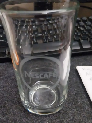 Ποτήρια Nescafe καινούργια, πακέτο 12 για νερό ή φραπέ