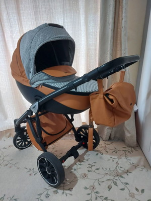 Anex Sport Deluxe Foxy stroller with car seat used